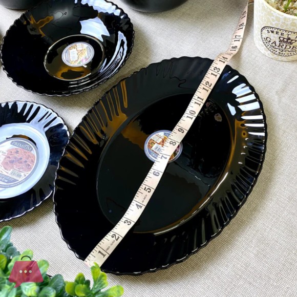 Danny Home Opal Ware Rice Dish 13.5Inch - 1Pcs