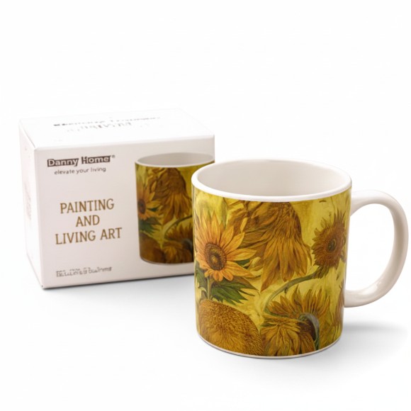 Danny Home Painting and Living Art Sun Flower Mug 350ml