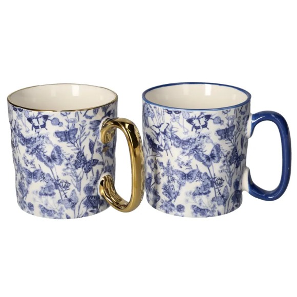 Danny Home Porcelain Coffee Mug Set 2Pcs 450ml