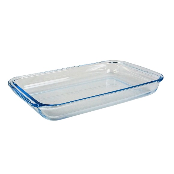 Danny Home Pyrex Glass Oven Baking Pan 1Pcs - Capacity - 3.0Liter