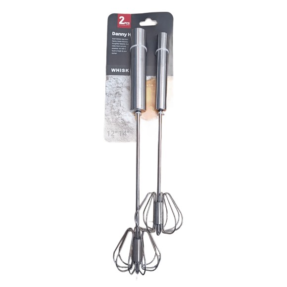 Danny Home Semi-Automatic Whisk-Egg Beater 2 Piece