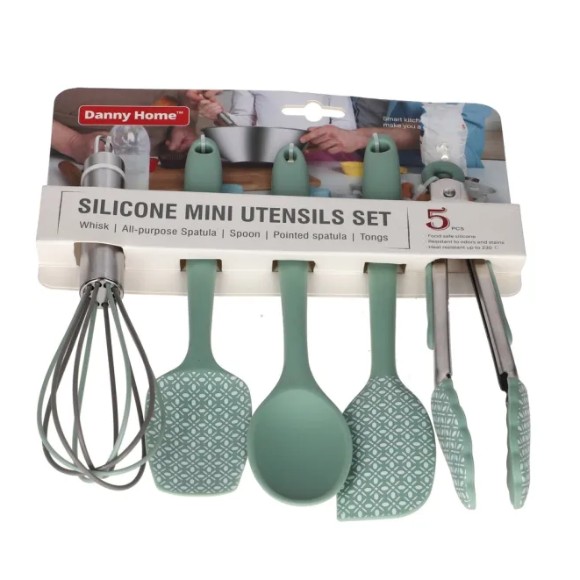 Danny Home Silicone Mini Utensil Set 5Pcs