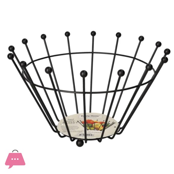 Danny Home Stainless Steel Fruit Basket 25cm