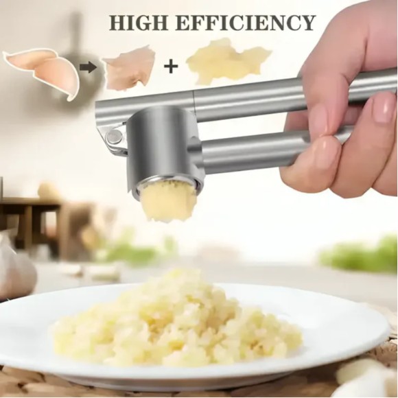 Danny Home Stainless Steel Garlic Presser 15.5cm