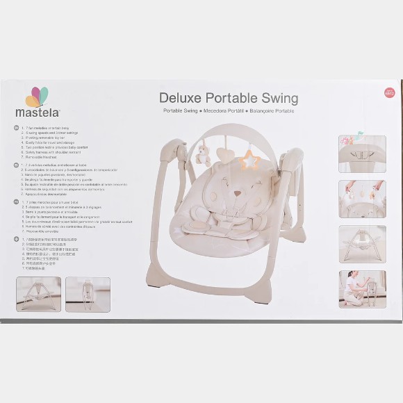 MASTELA Deluxe Portable Auto Swing 6512