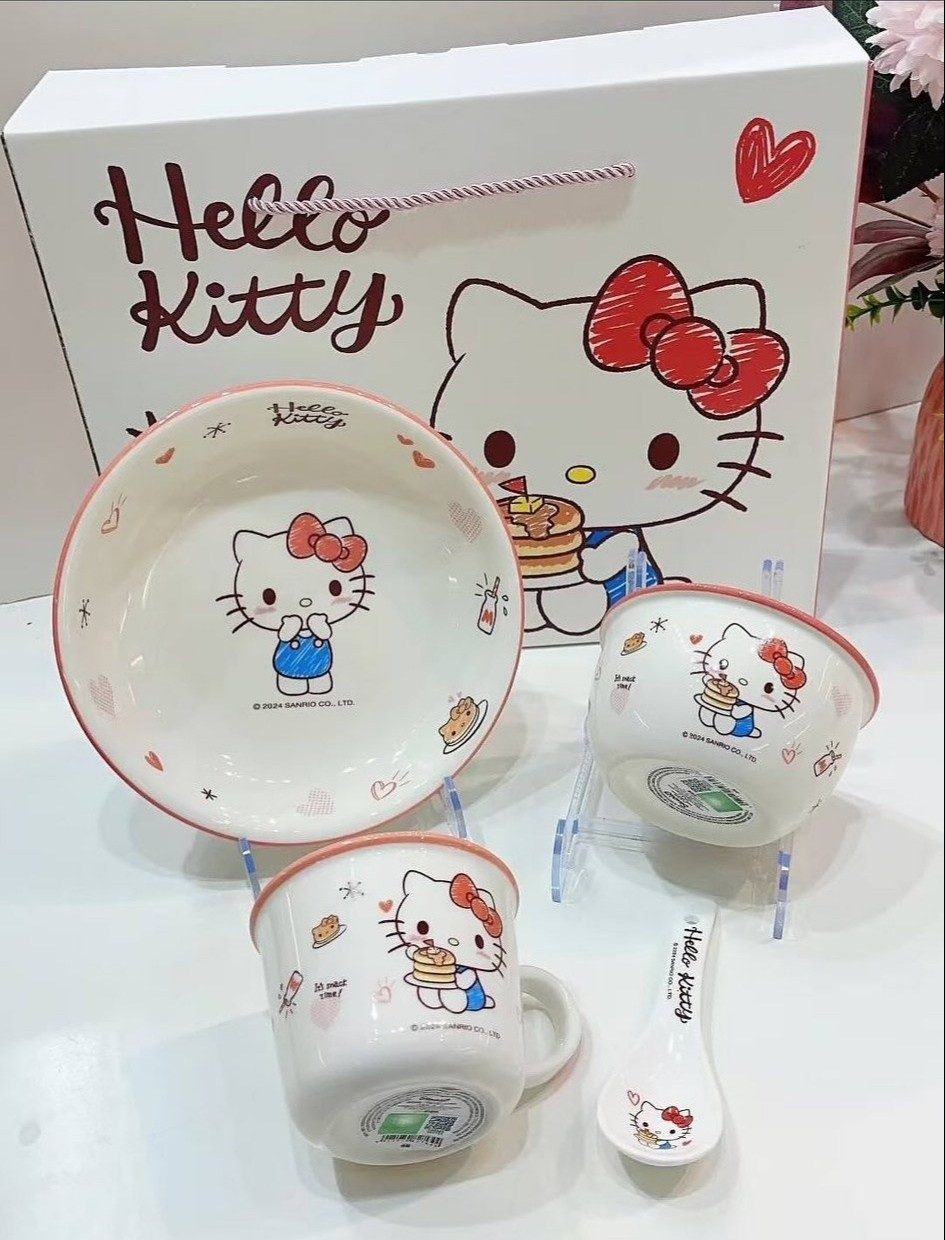 disney-hello-kitty-ceramic-meal-set-of-4