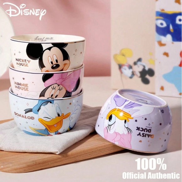 Disney Mickey & Friends Ceramic Bowl Set of 4