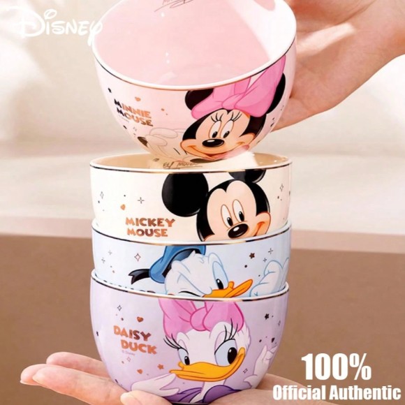 Disney Mickey & Friends Ceramic Bowl Set of 4