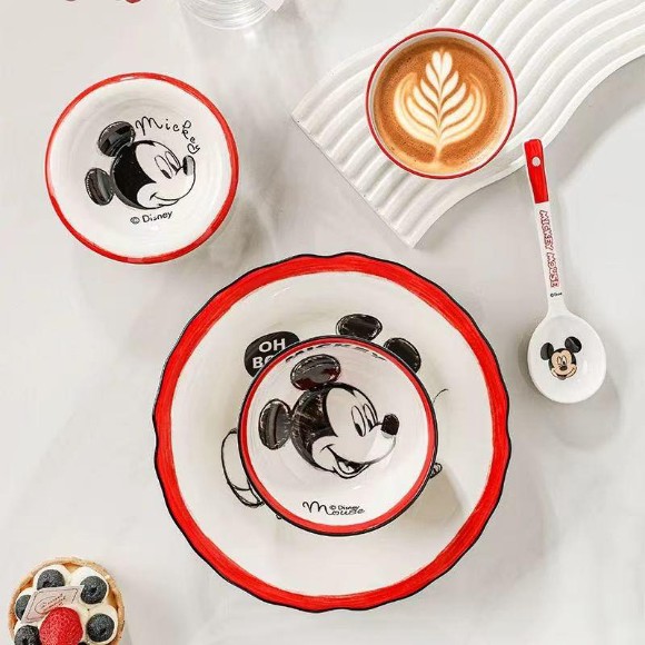 Disney Mickey & Friends Ceramic Meal Set of 4