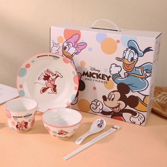 Disney Mickey & Friends Ceramic Meal Set of 6