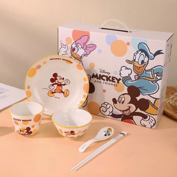 Disney Mickey & Friends Ceramic Meal Set of 6