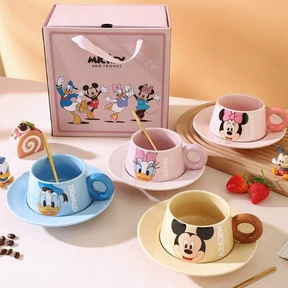 DISNEY Mickey & Friends Cup and Saucer Set