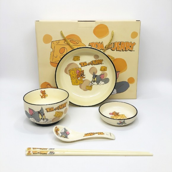Disney Tom and Jerry Ceramic Meal Set of 5