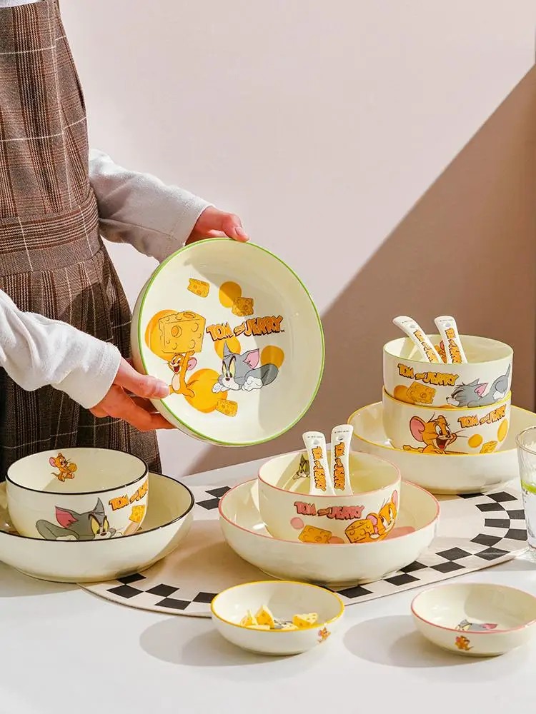 disney-tom-&-jerry-ceramic-meal-set-of-4