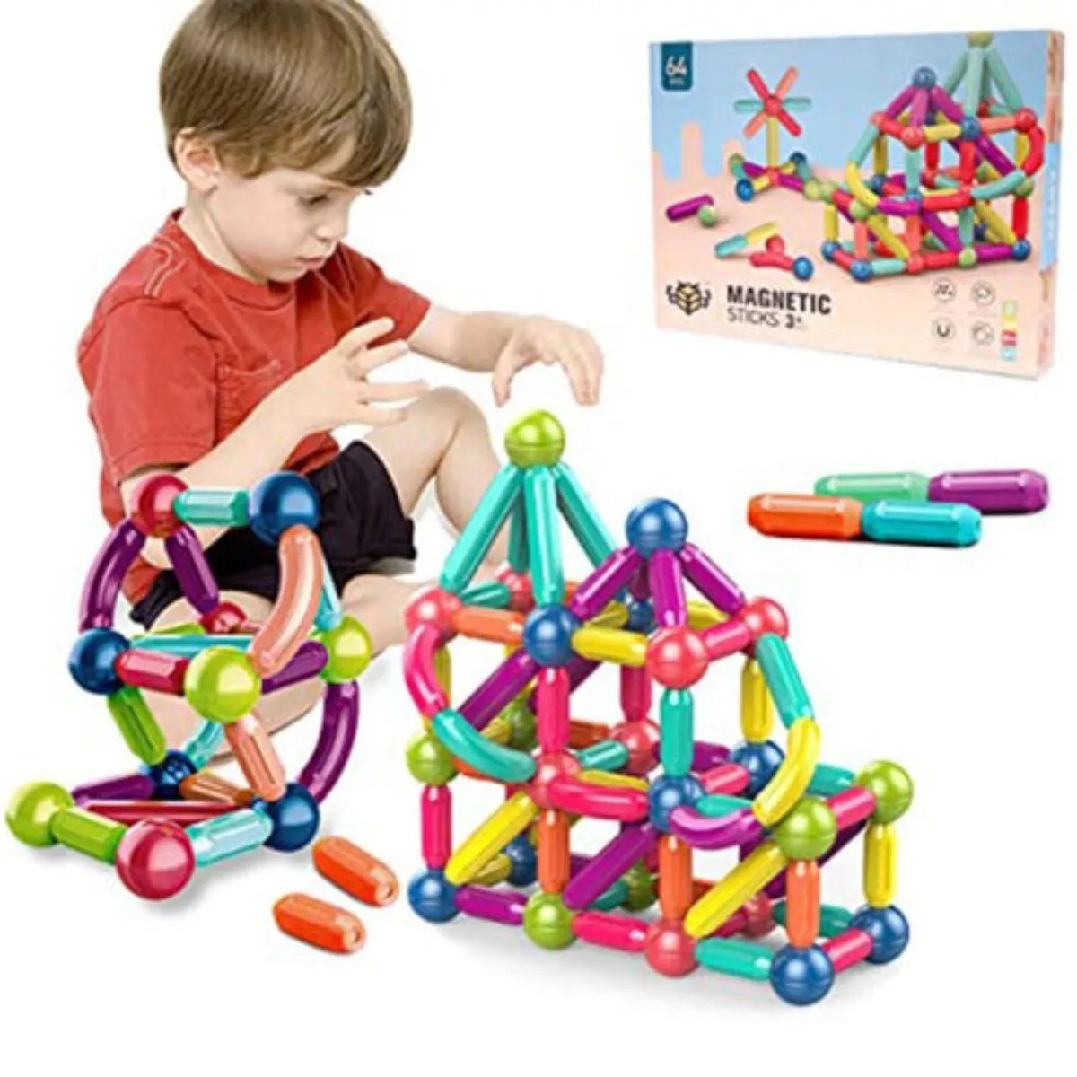 diy-magnetic-sticks-blocks---25-pcs