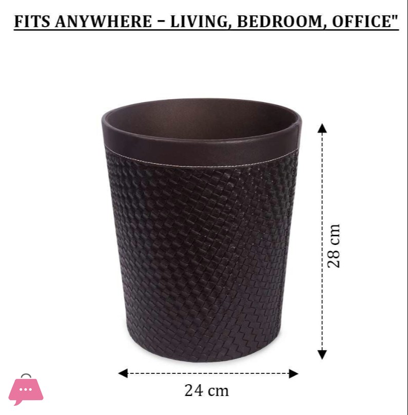 elegance-faux-leather-dustbin