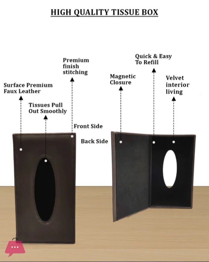 elegance-faux-leather-tissue-box