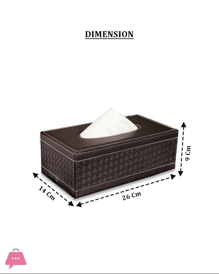 elegance-faux-leather-tissue-box