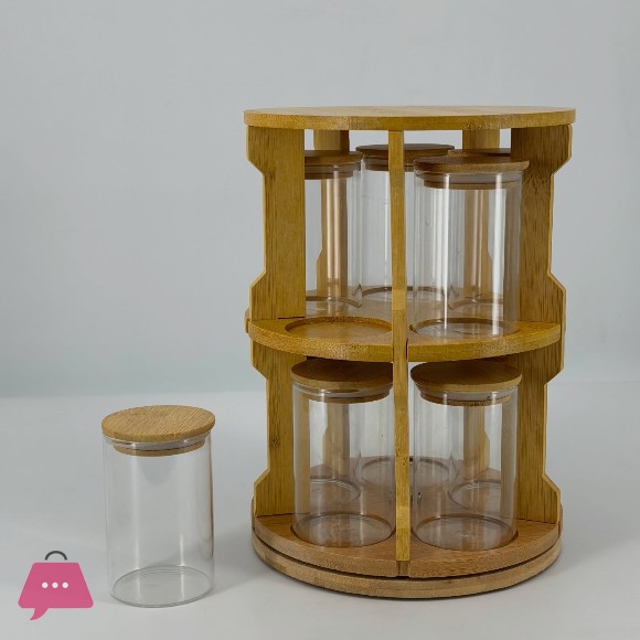 Elegant Space-Saving Multi-Functional Spice Storage Set - 10Pcs x 250ml