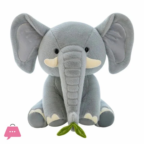 Cute And Adorable Baby Elephant Stuff Toy Plush Toy - 30 CM