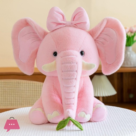 Cute And Adorable Baby Elephant Stuff Toy Plush Toy - 30 CM