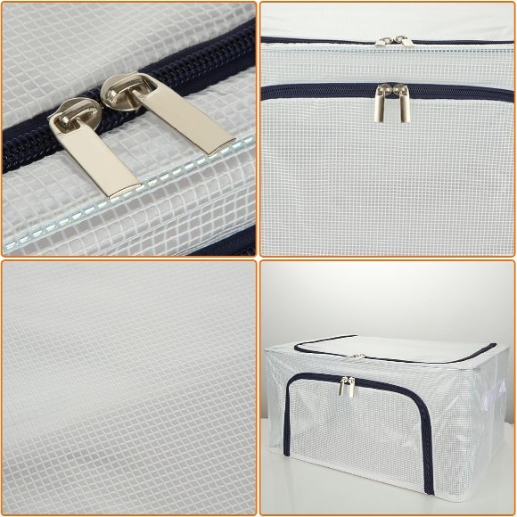 Foldable Transparent Storage Bag - 23 x 16 x 14 Inch