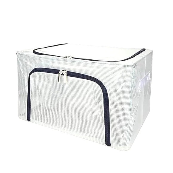 Foldable Transparent Storage Bag - 23 x 16 x 14 Inch