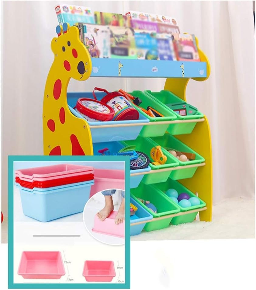 giraffe-kids-toys-storage-book-shelves-4-large-boxes-cabinet-toy-rack