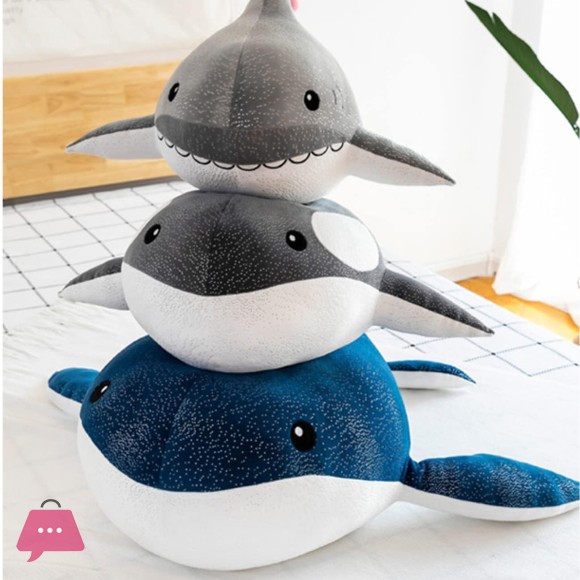 Gliter Dolphin Super Soft Toy for Kids 50 cm - 1 Single Piece