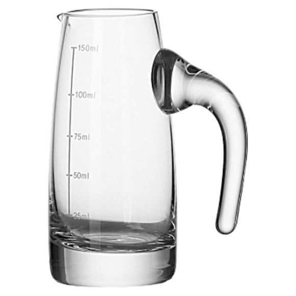 High Borosilicate Food Grade Glass Decanter Measuring Cup Pack of 6