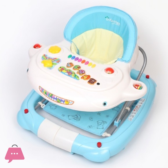 Infantes 2-In-1 Baby Walker + Rocker - 1080