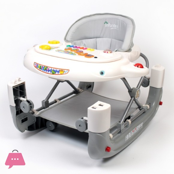 Infantes 2-In-1 Baby Walker + Rocker - 1080