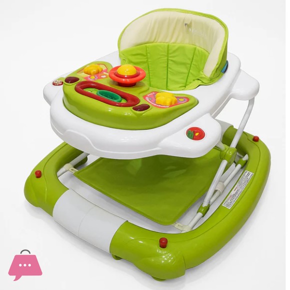 INFANTES 2 IN 1 BABY WALKER ROCKER WITH STEERING