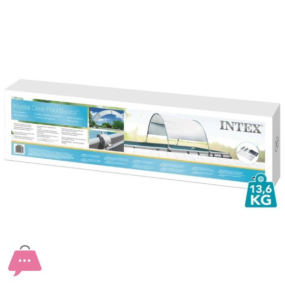 Intex Above Ground Pool Canopy Cover with UV+50 Protection - 28054