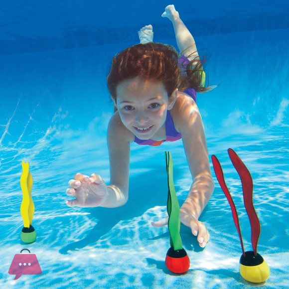 Intex Underwater Swimming Diving Pool Toy Sinking Fun Balls - 55503