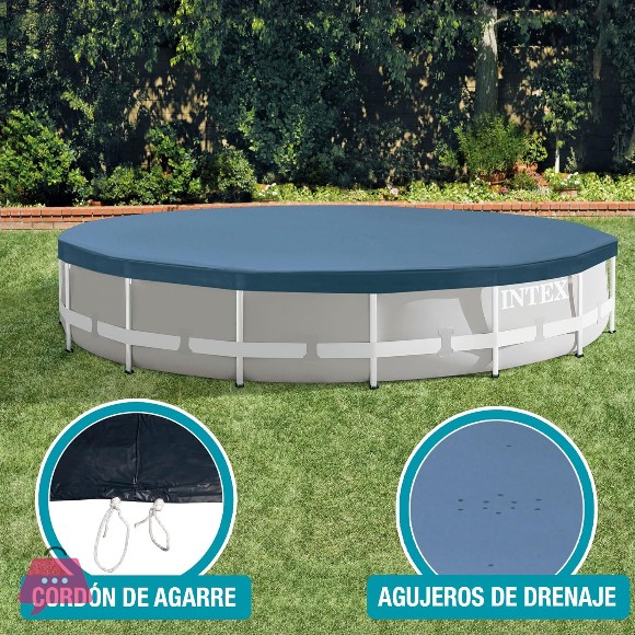 Intex Round Pool Cover 15 Feet - 28032