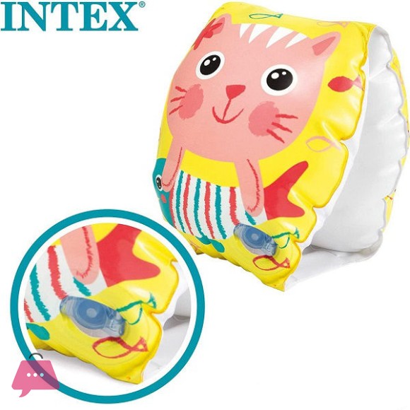 Intex Kitten Arm Bands 8 x 6 Inch - 56665