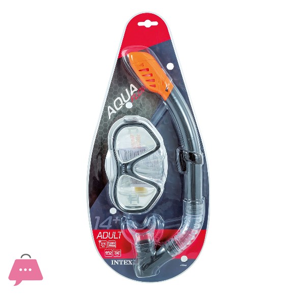 Intex Mask Snorkel Set Reef Rider 14+ Adult - 55648