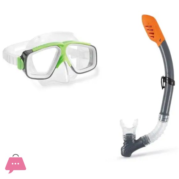 Intex Mask Snorkel Set Surf Rider 8+ - 55949