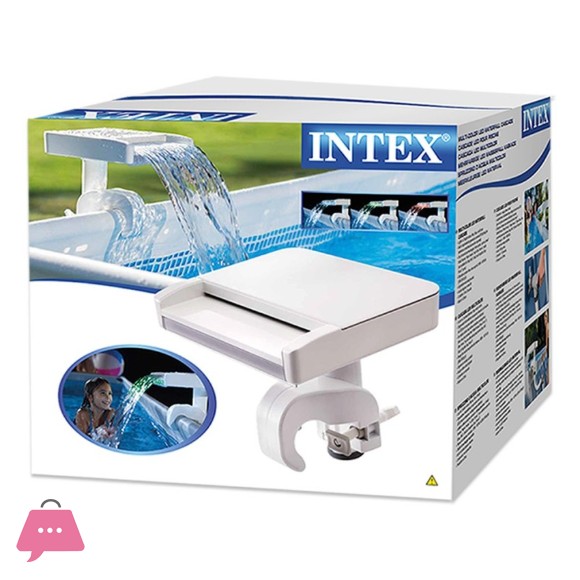 Intex Multi-Color LED Waterfall Cascade 3 Bright Color Red Blue Green - 28090
