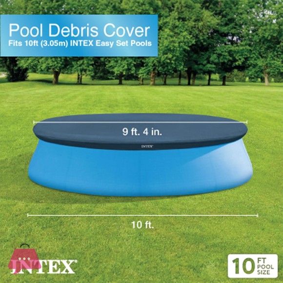 Intex Pool Cover: Round Easy Set Pool 10 Feet - 28021