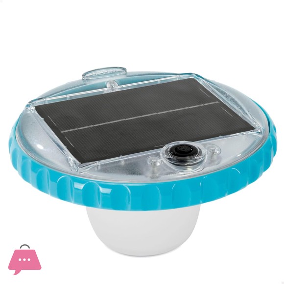 Intex Solar Powered LED Floating Pool Light 2 Lighting Modes - 28695