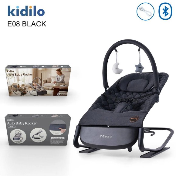 Kidilo Auto Baby Rocker E08
