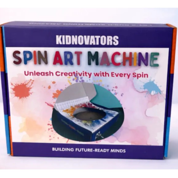 KIDNOVATORS SPIN ART MACHINE