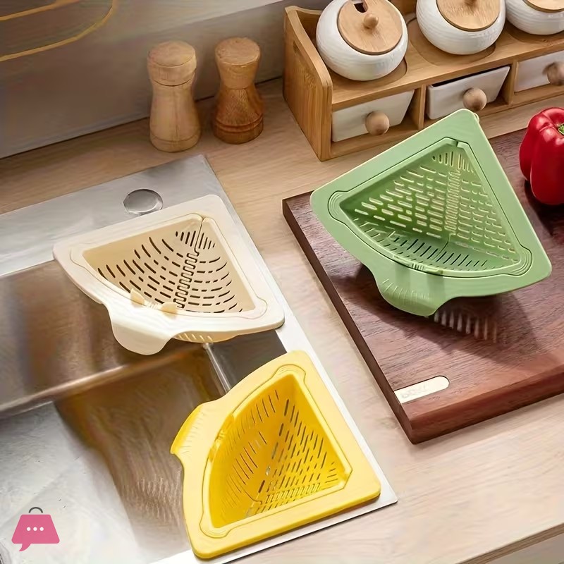 kitchen-sink-strainer-basket-triangular-saves-space-sink-corners