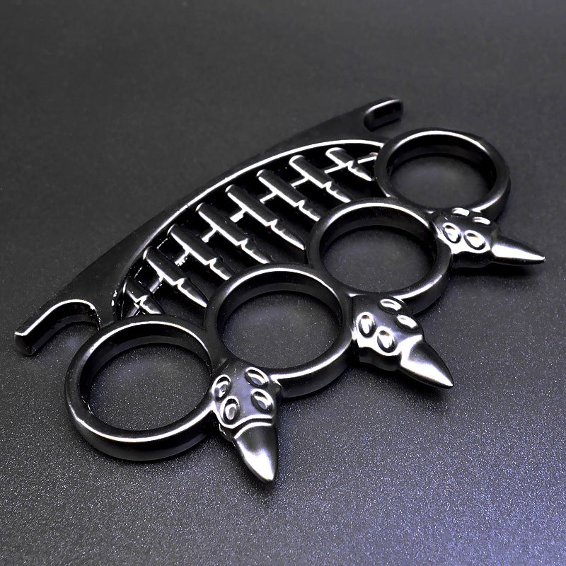 Black Knuckle Duster | Heavy-Duty Self-Defense & Collectible