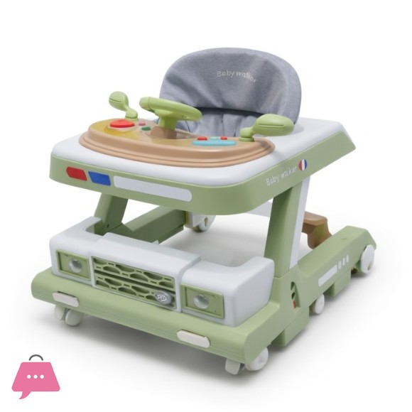 Little Drivers First Steps Baby Walker Land Rover Design