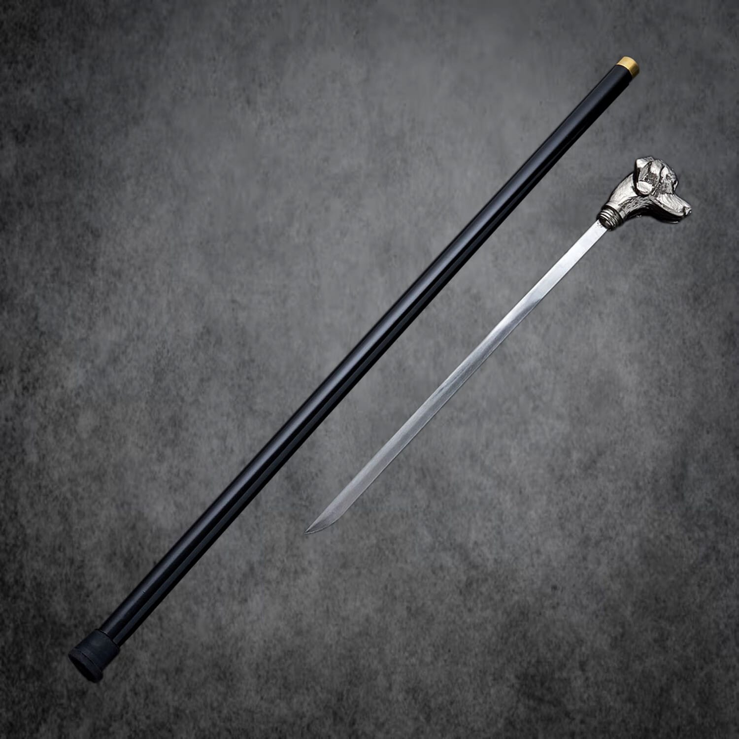 Dog Handle Walking Stick