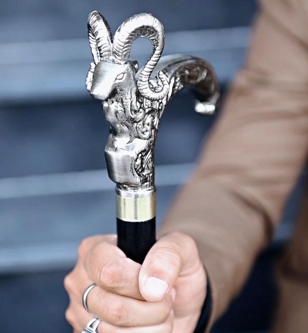 Markhor Handle Walking Stick Premium Walking