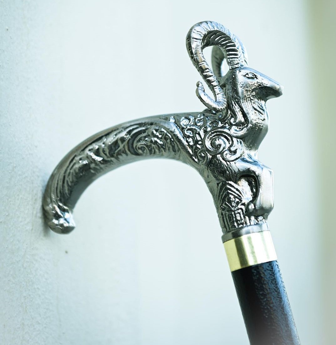 Markhor Handle Walking Stick Premium Walking